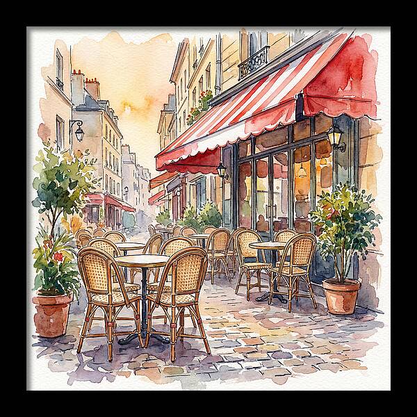 Enchanting Parisian Caf Ambiance