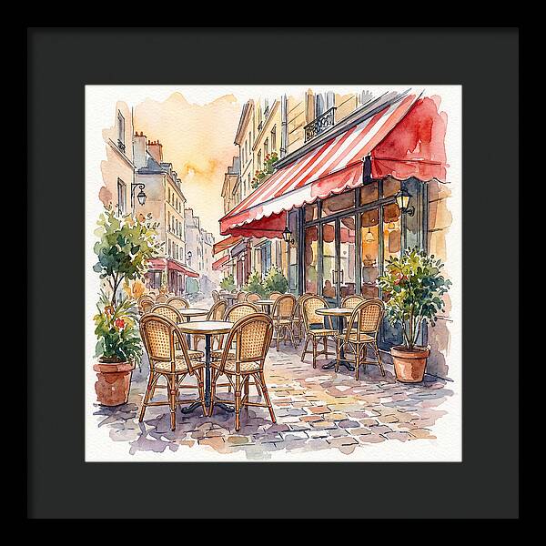 Enchanting Parisian Caf Ambiance