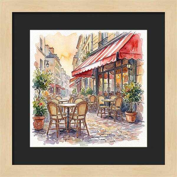 Enchanting Parisian Caf Ambiance