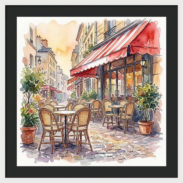 Enchanting Parisian Caf Ambiance