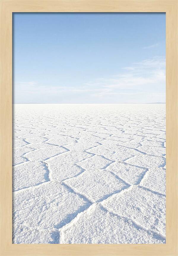 Endless Salt Flat Serenity