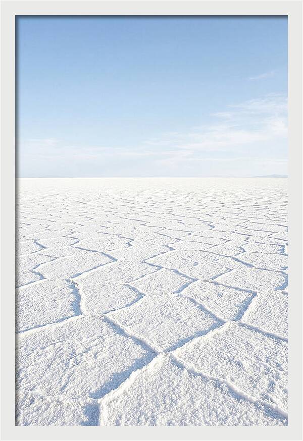Endless Salt Flat Serenity