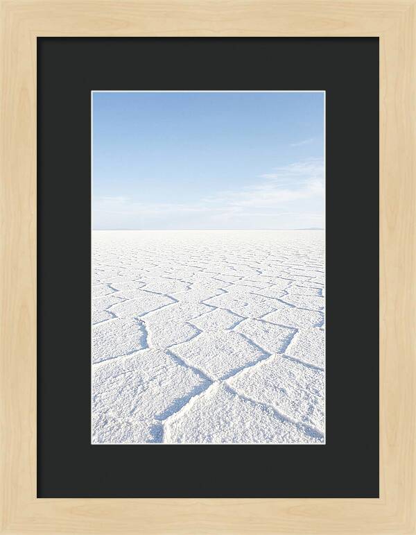 Endless Salt Flat Serenity