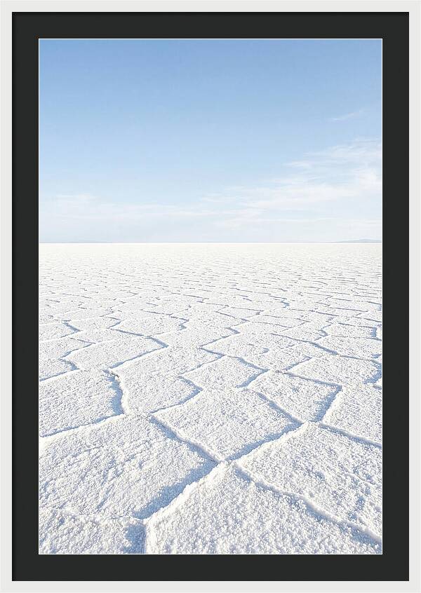 Endless Salt Flat Serenity
