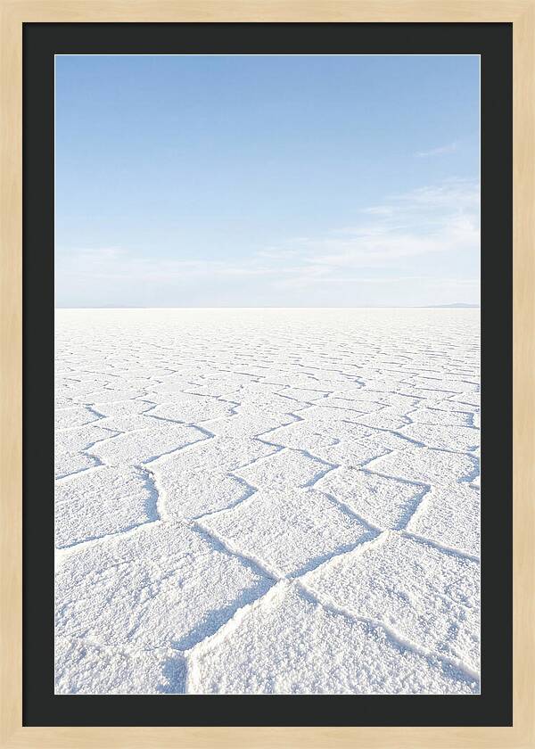 Endless Salt Flat Serenity
