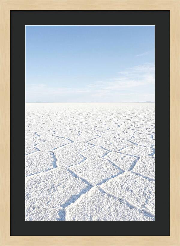 Endless Salt Flat Serenity