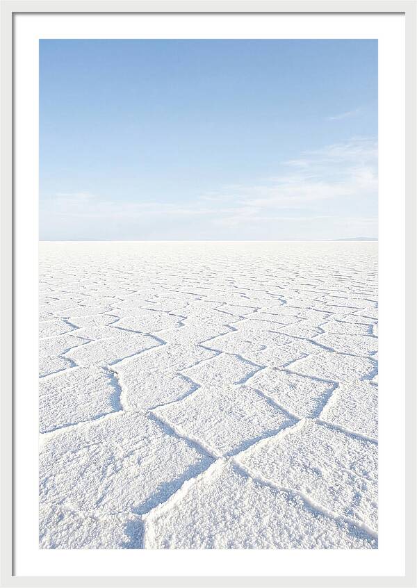 Endless Salt Flat Serenity