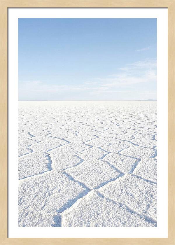 Endless Salt Flat Serenity