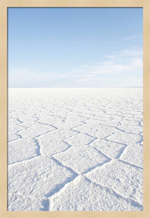 Endless Salt Flat Serenity