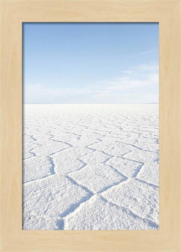 Endless Salt Flat Serenity