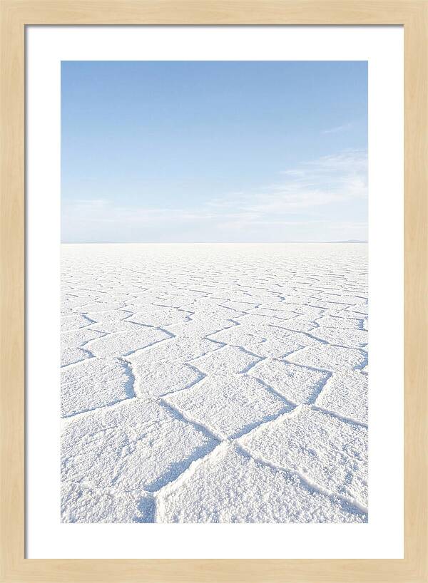 Endless Salt Flat Serenity