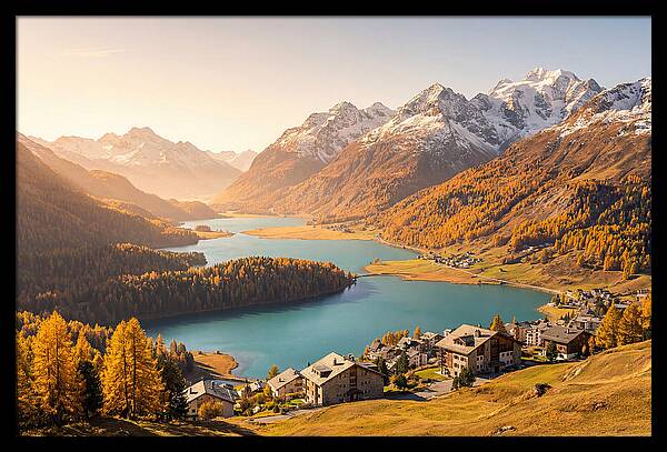 Engadin Valley Serenity