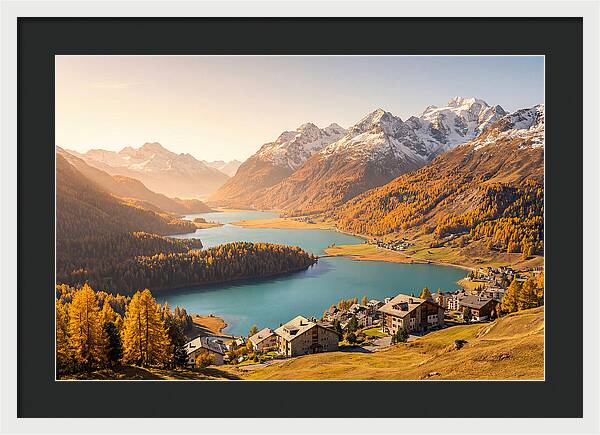 Engadin Valley Serenity