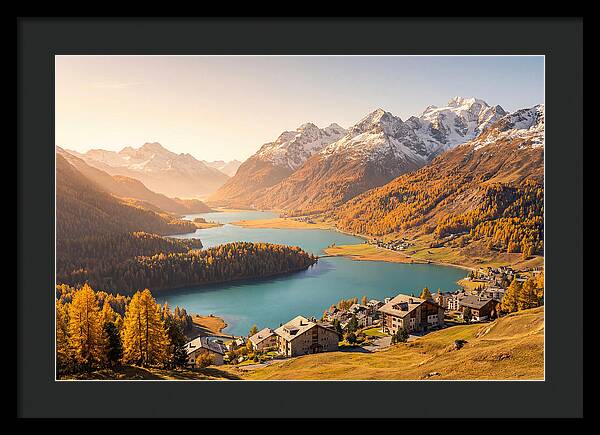 Engadin Valley Serenity