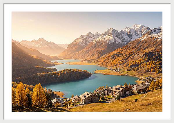 Engadin Valley Serenity