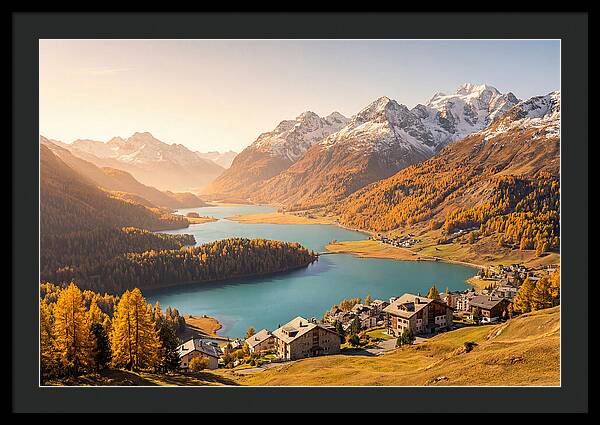 Engadin Valley Serenity
