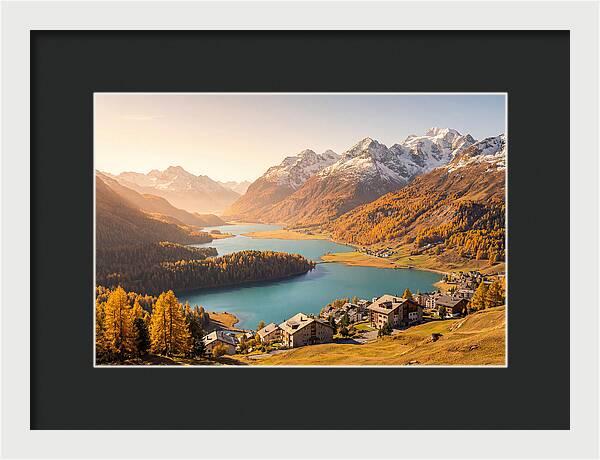 Engadin Valley Serenity