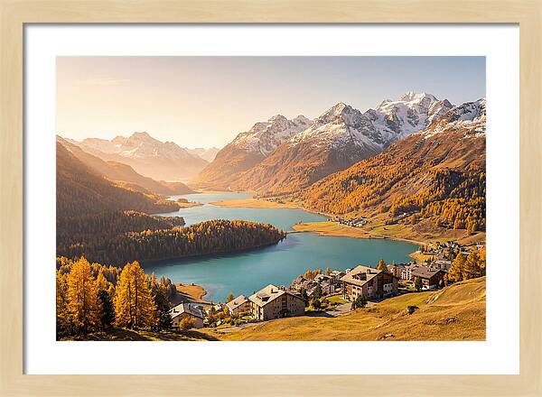 Engadin Valley Serenity