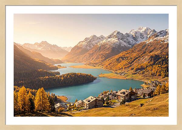 Engadin Valley Serenity