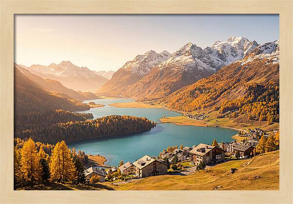 Engadin Valley Serenity