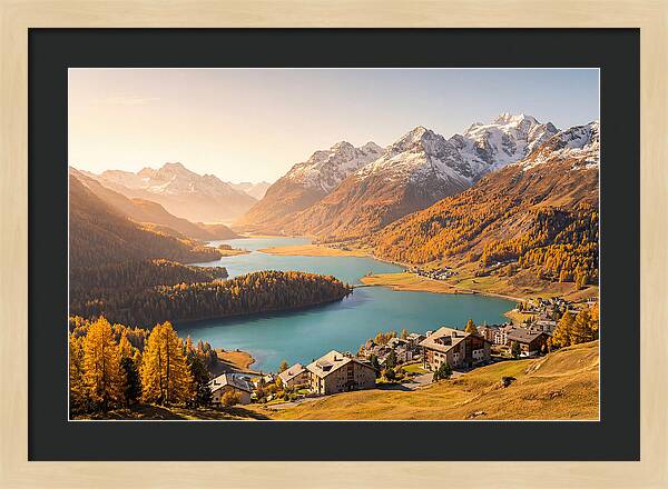 Engadin Valley Serenity