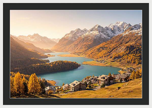 Engadin Valley Serenity