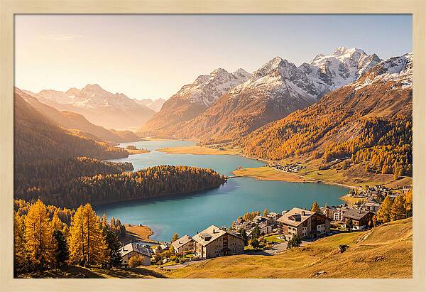 Engadin Valley Serenity