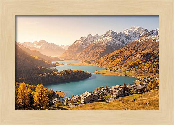 Engadin Valley Serenity