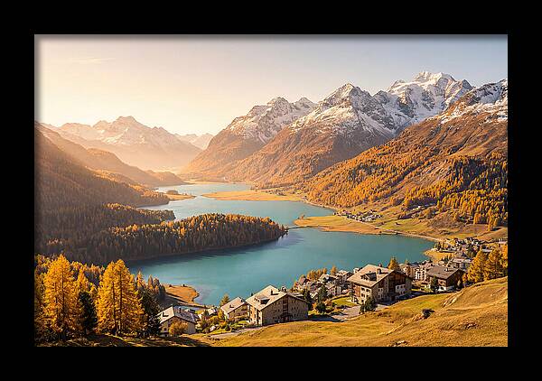 Engadin Valley Serenity