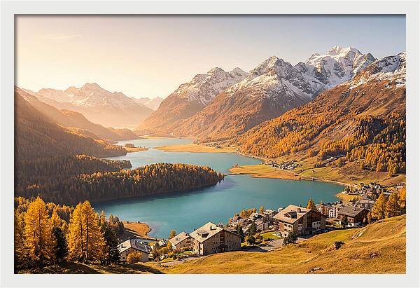 Engadin Valley Serenity