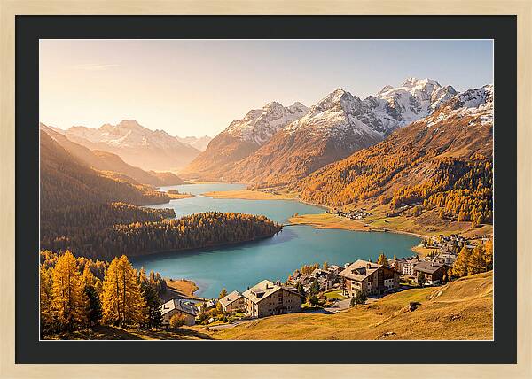 Engadin Valley Serenity