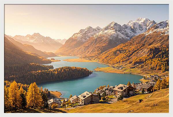 Engadin Valley Serenity