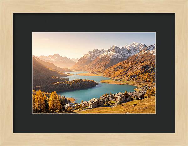 Engadin Valley Serenity