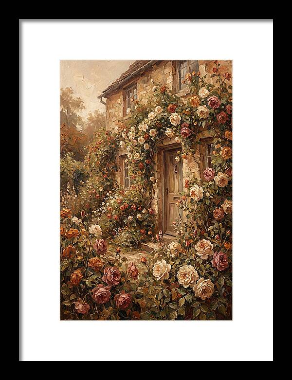 English Cottage Garden Blooms