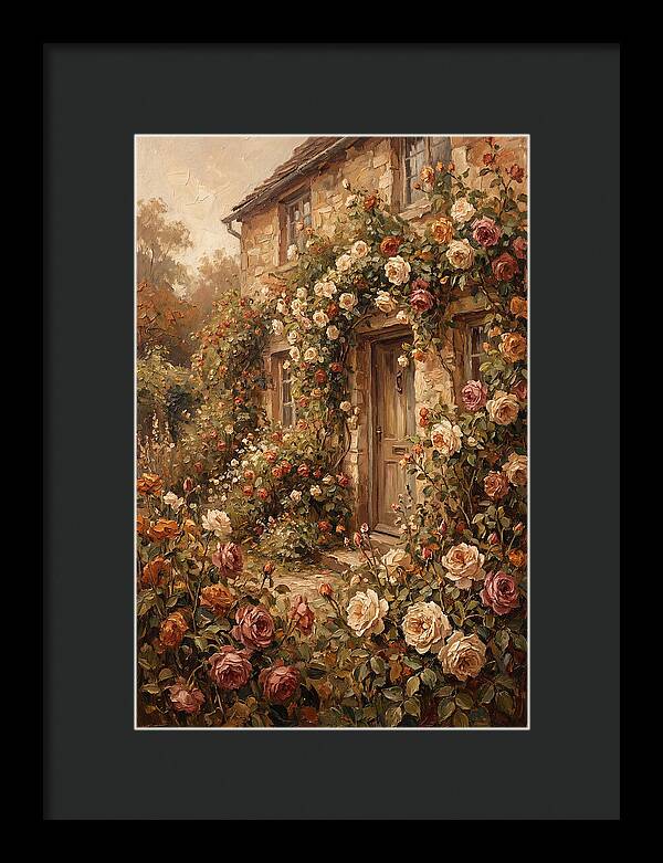 English Cottage Garden Blooms
