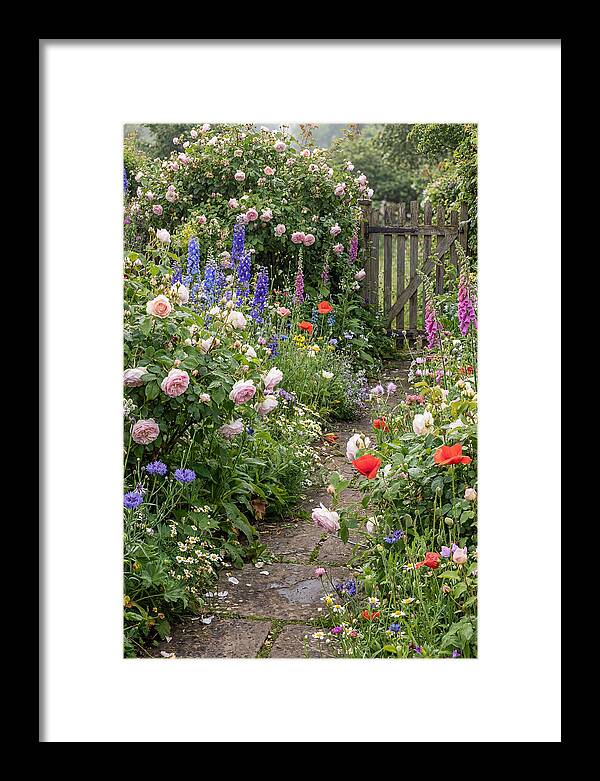 English Cottage Garden Pathway