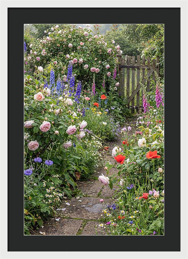 English Cottage Garden Pathway