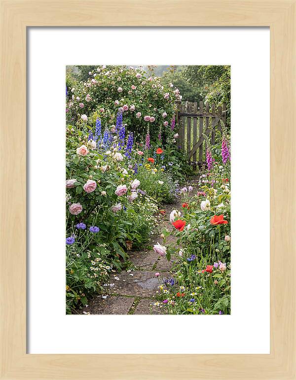 English Cottage Garden Pathway