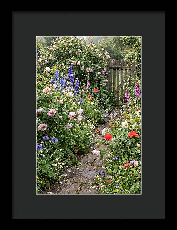 English Cottage Garden Pathway