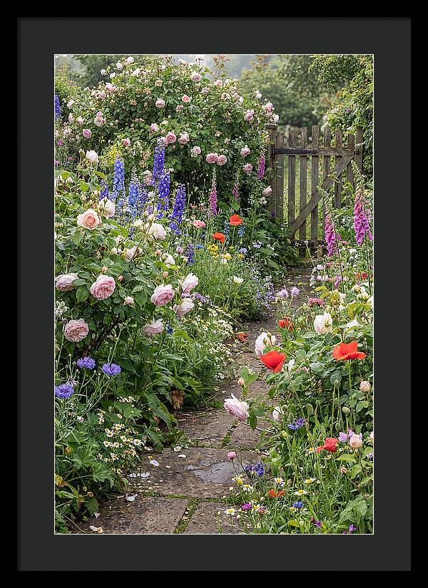 English Cottage Garden Pathway