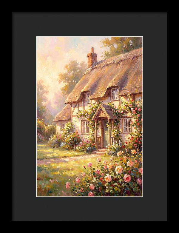 English Cottage In Bloom