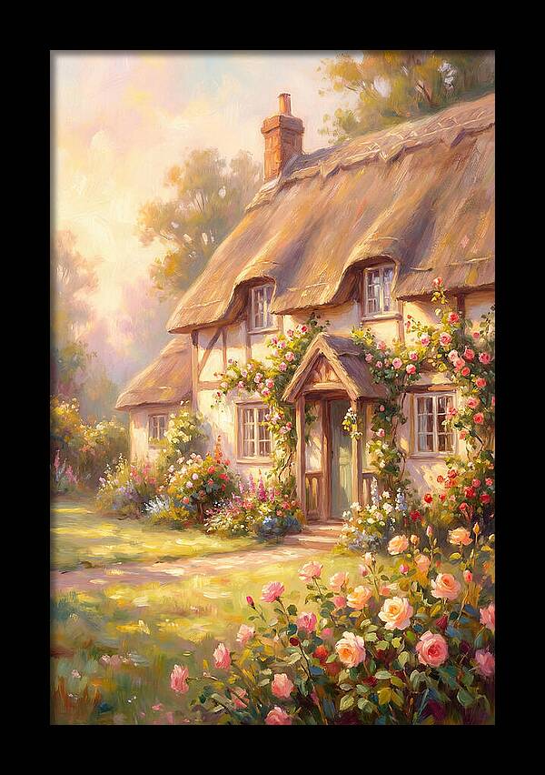 English Cottage In Bloom