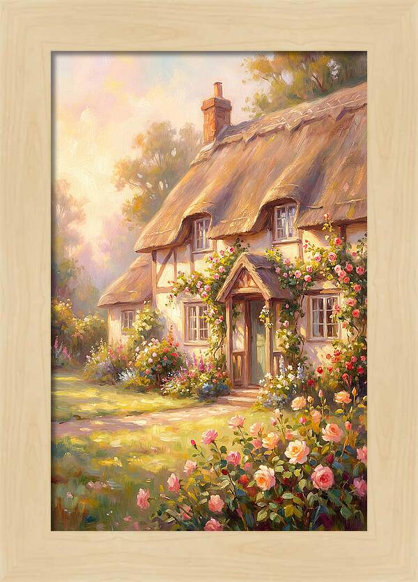 English Cottage In Bloom