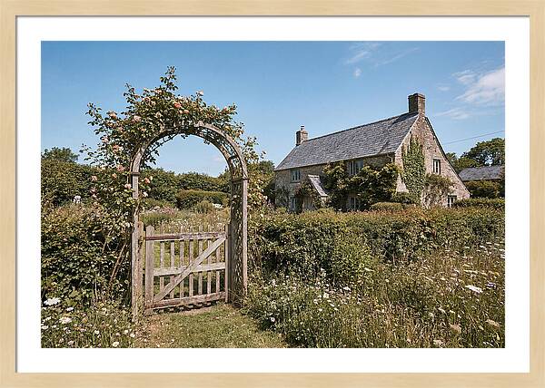 English Country Garden Gate