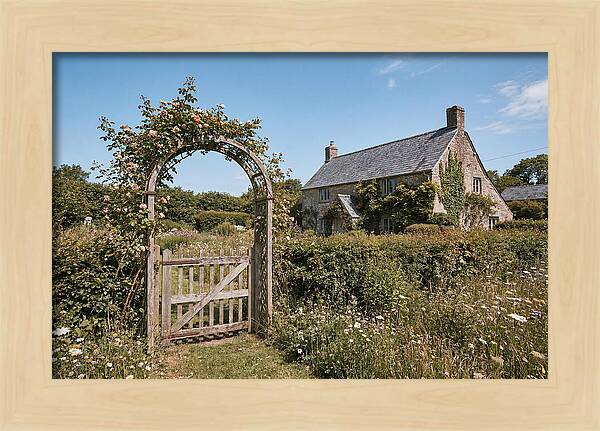 English Country Garden Gate