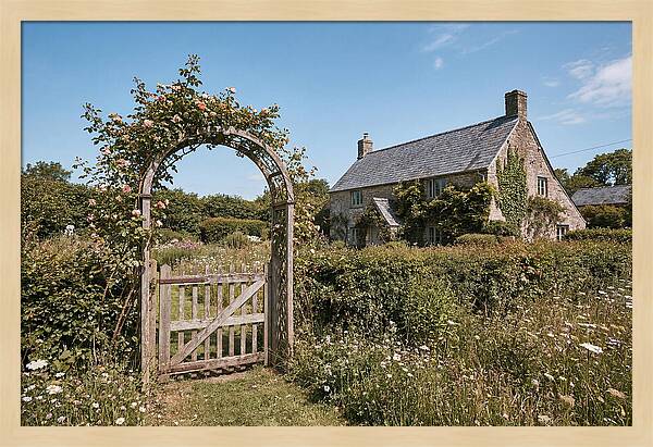 English Country Garden Gate