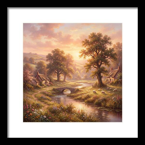English Countryside Scene