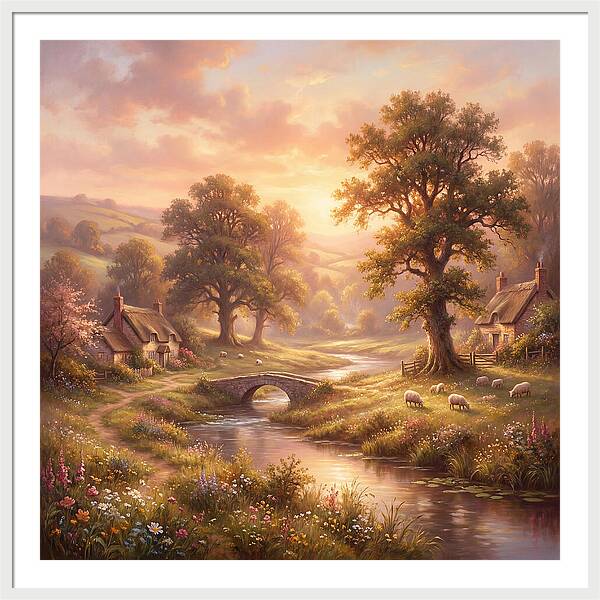 English Countryside Scene