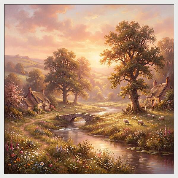 English Countryside Scene
