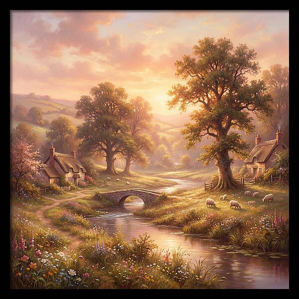 English Countryside Scene